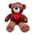 Urso Gigante Pelúcia Grande Teddy 1,10 Metros - Beca Baby Mel, Vermelho