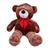 Urso Gigante Pelúcia Grande Teddy 1,10 Metros Macio com Laço - Lavi Baby Store Mel com laço vermelho