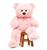 Urso Pelúcia Gigante Presente Crianças Antialérgico 1,20cm Rose