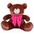 Urso Teddy De Pelúcia Tamanho 50cm G Mel rosa