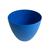 Vaso Cachepot Decorativo de Mesa Redondo 1.8L - Oxford  Azul