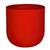 Vaso De Planta Polietileno Jardim Varanda CD12 Vermelho