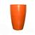 Vaso de Polietileno CONE LISO N 55 Vasap cor Terracota