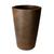 Vaso decorativo coluna redonda varanda e jardim 39 x 33 MARROM