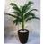 vaso para decoração plantas naturais artificiais em polietileno tipo coluna redondo Marrom