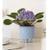 Vaso para plantas, hortaliças - Auto Irrigável - Escolha A Cor - N.03 Azul Tiffany