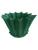 Vaso para plantas - Modelo Ondulado - Plástico reciclado Verde
