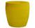 Vaso Planta 40x40 Oval Moderno Polietileno AMARELO GIRASSOL 007