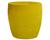 Vaso Planta 50x50 Oval Moderno Polietileno Amarelo girassol 007