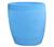Vaso Planta 50x50 Oval Moderno Polietileno Azul bebe 019