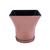 Vaso Planta Cachepô Quadrado Decorativo Anti Dengue 3,5L Rose