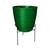 Vaso Plantar com Suporte 65x40 Rosa Arvore Felicidade VERDE BANDEIRA 011