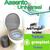 Vaso Privada Tampa Universal Macia Cinza Escura Banheiro Sanitário medida : universal oval
