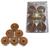 Vela Aromática Premium Lar Fresh 6 mini Velas Aromatizadas Chocolate