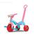 Velotrol feminino triciclo infantil motinha de plastico velocipede andador com haste empurradora mot Pepitinha, Azul, Rosa
