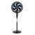 Ventilador Arno Coluna 40cm Xtreme Force Preto VB4C 220V Preto e Azul