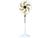 Ventilador de Coluna Mallory Delfos TS+ 40cm 3 Velocidades Branco e Dourado