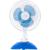 Ventilador de Mesa 127V Nacional MINI20 Azul/Branco VENTISOL Azul/Branco