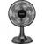 Ventilador de Mesa 30 CM com 6 PAS 220V Turbo 6 PRETO/CINZA Ventisol Preto