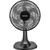 Ventilador de Mesa 30cm com 6 Pás 220V TURBO 6 Preto/Cinza VENTISOL Preto