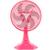 Ventilador de Mesa 30cm Protect Six 6 Pás 033012094 Britânia Rosa