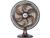 Ventilador de Mesa Ventisol Premium Turbo 50cm 6 Pás 3 Velocidades B Bronze e Preto