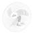 Ventilador De Parede Venti-delta Premium 60cm Bivolt Branco