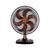 Ventilador Mesa Oscilante Ventisol Turbo 6 Pás 50cm Bronze Bronze e Preto