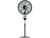 Ventilador Wap de Coluna Flow Turbo 50cm 8 Pás 3 Velocidades Preto e Cinza Preto e Cinza