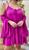 Vestido bata feminino de alça manga flare com pompons tendencia Preto