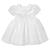 Vestido Batizado Bordado Casinha de Abelha Bebê Papilloo Branco