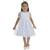 Vestido Branco Infantil Tule Poá: Elegância para Ocasiões Especiais Branco