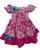 Vestido Caipira festa Junina Infantil Papilloo Rosa