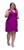 Vestido Curto Feminino Liso Ou Estampado Soltinho Plus Size Vestido curto roxo 274