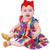 Vestido de Bebê Menina Infantil com Tiara 100% Algodão Multcolor