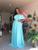 Vestido De Madrinha Casamento Modelo Honeymoon Marsala Azul tiffany