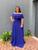 Vestido De Madrinha Casamento Modelo Honeymoon Marsala Azul royal