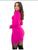 Vestido de Manga Longa e Gola Alta: O Modelo que Valoriza seu Corpo e seu Estilo Violeta vermelha