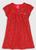 Vestido em Meia Malha Com Estampas de Moranguinhos - Kely Kety Vermelho