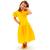 Vestido/Fantasia Infatil de Princesas em Diversas Cores Amarelo
