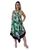 Vestido Feminino Indiano Alça Trapézio Longo Plus Size-Cod.5039 Verde claro