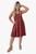 Vestido Feminino Indiano Seda Premium Regata Cod 125 Vermelho