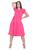 Vestido Feminino Midi Moda Evangelica 3 Marias Pink