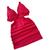 Vestido Feminino Tubinho Curto Colado Decote V Com Bojo Vermelho