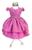 Vestido Festa Infantil Menina Criança Lindo Veneza Bebe Luxo Rosa