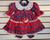 Vestido festa junina para bebê com bermuda vermelho com azul infantil tamanho 03 gugudada  Vermelho