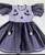 Vestido Hallooween Bruxinha Infantil Papilloo Lilás