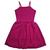 Vestido Infantil Balonê Menina Primavera Verão Pink