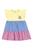 Vestido Infantil Curto 'Três Marias Caracol' Candy yellow