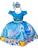 Vestido Infantil Da Cinderela Luxo Perfeito Para Princesa Tematico Azul